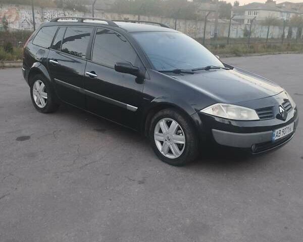 Черный Рено Меган, объемом двигателя 1.6 л и пробегом 250 тыс. км за 3600 $, фото 4 на Automoto.ua