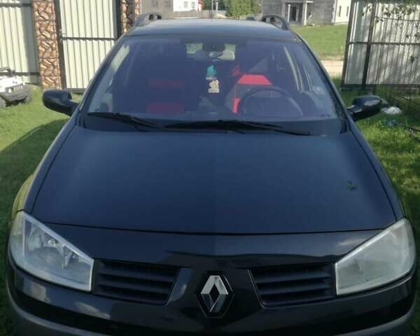 Черный Рено Меган, объемом двигателя 1.46 л и пробегом 267 тыс. км за 4950 $, фото 4 на Automoto.ua