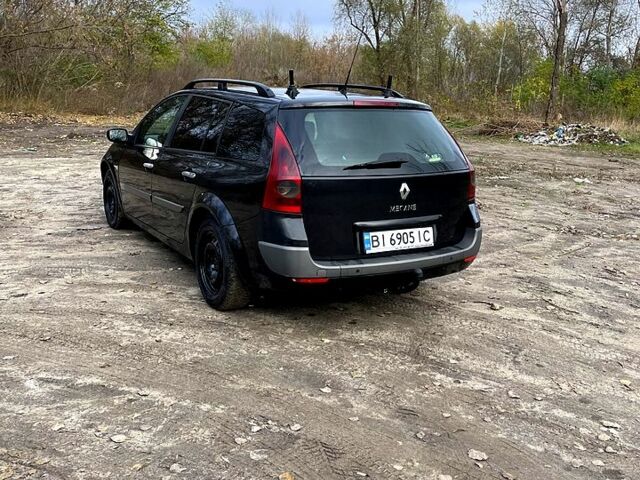 Рено Меган 2004 у Сумах на Automoto.ua Чорний Рено Меган, об'ємом двигуна 1.9 л та пробігом 200 тис. км за 3200 $, фото 3 на Automoto.ua