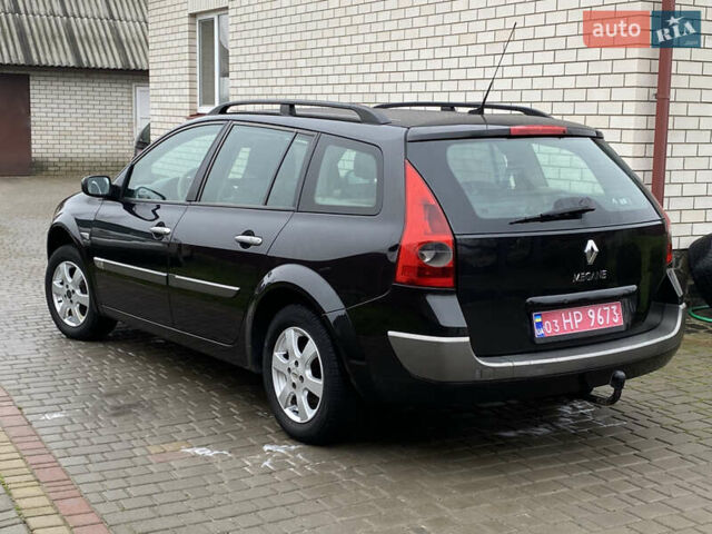 Чорний Рено Меган, об'ємом двигуна 1.6 л та пробігом 289 тис. км за 4200 $, фото 9 на Automoto.ua