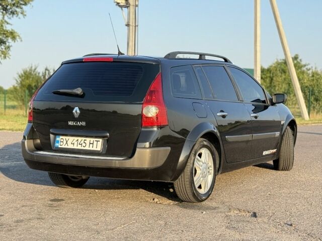 Черный Рено Меган, объемом двигателя 2 л и пробегом 246 тыс. км за 4700 $, фото 2 на Automoto.ua