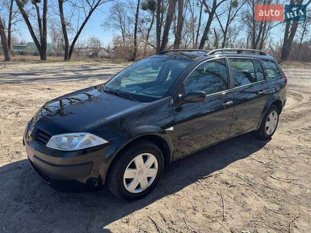 Черный Рено Меган, объемом двигателя 1.6 л и пробегом 168 тыс. км за 4950 $, фото 6 на Automoto.ua