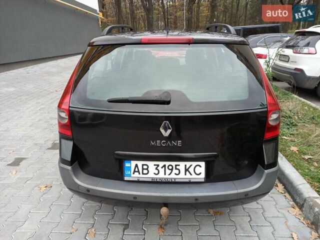 Черный Рено Меган, объемом двигателя 2 л и пробегом 280 тыс. км за 4300 $, фото 12 на Automoto.ua