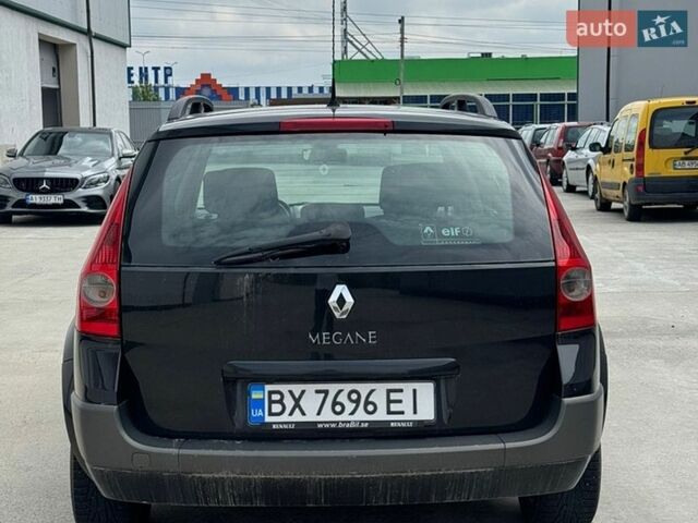 Черный Рено Меган, объемом двигателя 2 л и пробегом 275 тыс. км за 3750 $, фото 13 на Automoto.ua