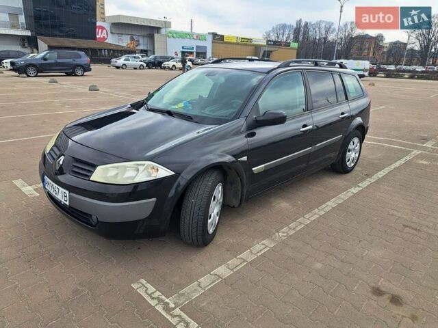 Чорний Рено Меган, об'ємом двигуна 1.4 л та пробігом 170 тис. км за 4800 $, фото 6 на Automoto.ua