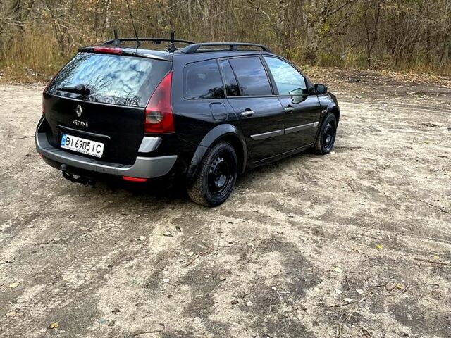Рено Меган 2004 у Сумах на Automoto.ua Чорний Рено Меган, об'ємом двигуна 1.9 л та пробігом 200 тис. км за 3200 $, фото 4 на Automoto.ua