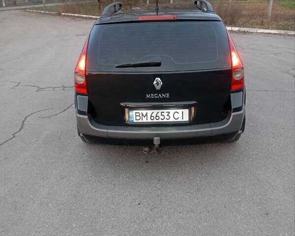 Черный Рено Меган, объемом двигателя 1.6 л и пробегом 255 тыс. км за 4500 $, фото 3 на Automoto.ua