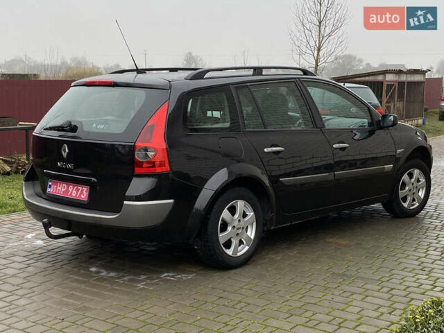 Чорний Рено Меган, об'ємом двигуна 1.6 л та пробігом 289 тис. км за 4200 $, фото 7 на Automoto.ua