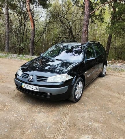 Черный Рено Меган, объемом двигателя 1.46 л и пробегом 285 тыс. км за 4400 $, фото 15 на Automoto.ua