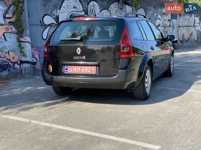 Черный Рено Меган, объемом двигателя 1.6 л и пробегом 230 тыс. км за 4599 $, фото 14 на Automoto.ua