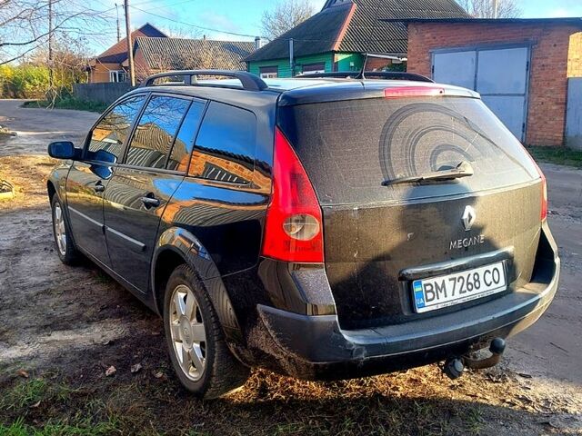 Черный Рено Меган, объемом двигателя 1.5 л и пробегом 230 тыс. км за 4850 $, фото 6 на Automoto.ua