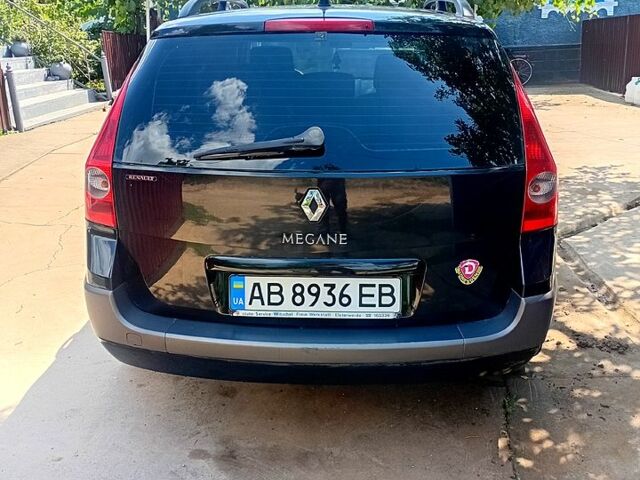 Черный Рено Меган, объемом двигателя 1.6 л и пробегом 274 тыс. км за 5000 $, фото 7 на Automoto.ua