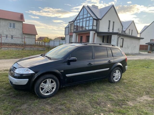 Черный Рено Меган, объемом двигателя 1.6 л и пробегом 290 тыс. км за 3750 $, фото 4 на Automoto.ua