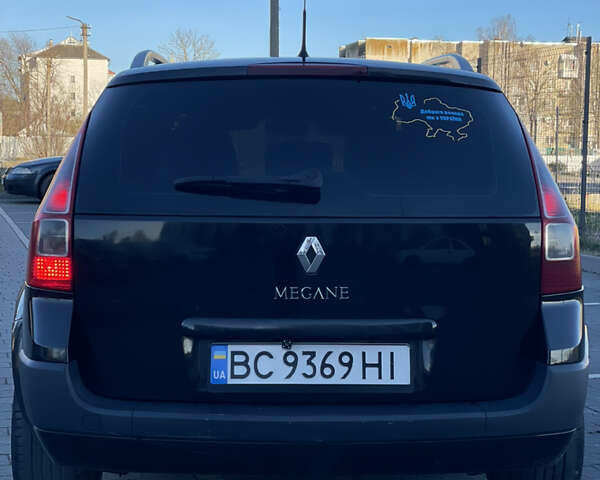 Черный Рено Меган, объемом двигателя 1.46 л и пробегом 316 тыс. км за 3550 $, фото 11 на Automoto.ua