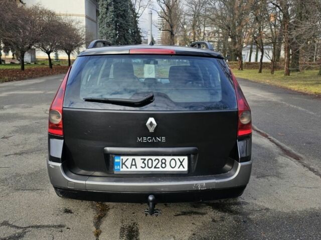 Черный Рено Меган, объемом двигателя 1.5 л и пробегом 200 тыс. км за 3200 $, фото 4 на Automoto.ua
