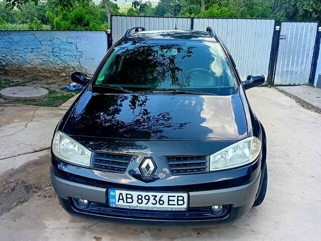 Черный Рено Меган, объемом двигателя 1.6 л и пробегом 274 тыс. км за 5000 $, фото 1 на Automoto.ua
