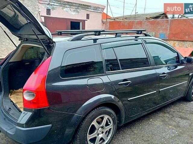 Черный Рено Меган, объемом двигателя 1.6 л и пробегом 229 тыс. км за 4500 $, фото 2 на Automoto.ua