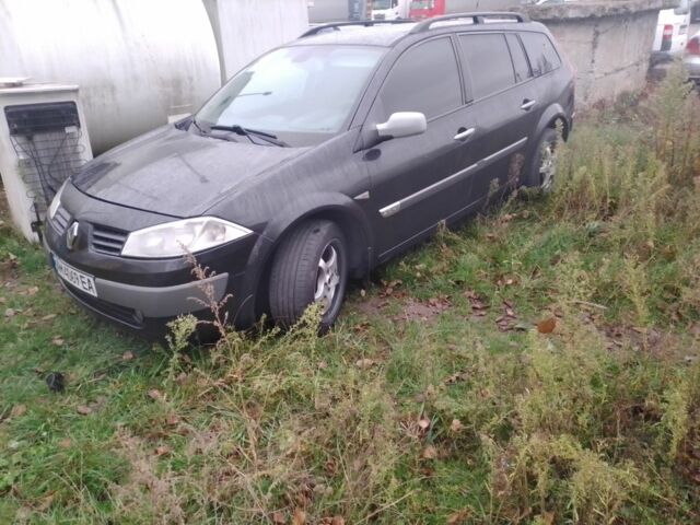 Черный Рено Меган, объемом двигателя 2 л и пробегом 584 тыс. км за 3800 $, фото 3 на Automoto.ua