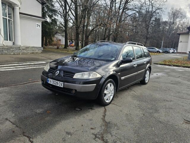 Черный Рено Меган, объемом двигателя 1.5 л и пробегом 200 тыс. км за 3200 $, фото 2 на Automoto.ua