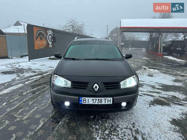 Чорний Рено Меган, об'ємом двигуна 1.5 л та пробігом 250 тис. км за 4500 $, фото 1 на Automoto.ua