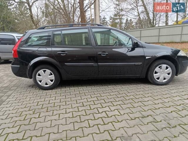 Черный Рено Меган, объемом двигателя 1.6 л и пробегом 223 тыс. км за 4399 $, фото 3 на Automoto.ua