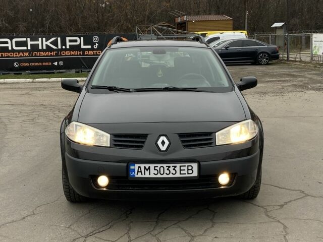 Черный Рено Меган, объемом двигателя 1.4 л и пробегом 140 тыс. км за 4900 $, фото 1 на Automoto.ua
