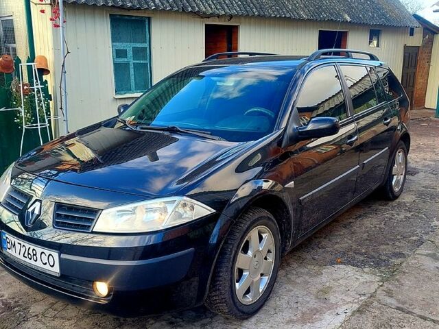 Черный Рено Меган, объемом двигателя 1.5 л и пробегом 230 тыс. км за 4850 $, фото 3 на Automoto.ua