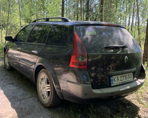Черный Рено Меган, объемом двигателя 1.46 л и пробегом 345 тыс. км за 4300 $, фото 7 на Automoto.ua