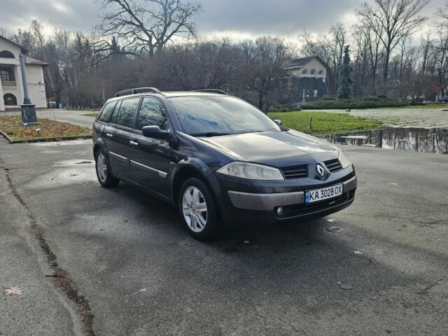 Черный Рено Меган, объемом двигателя 1.5 л и пробегом 200 тыс. км за 3200 $, фото 9 на Automoto.ua