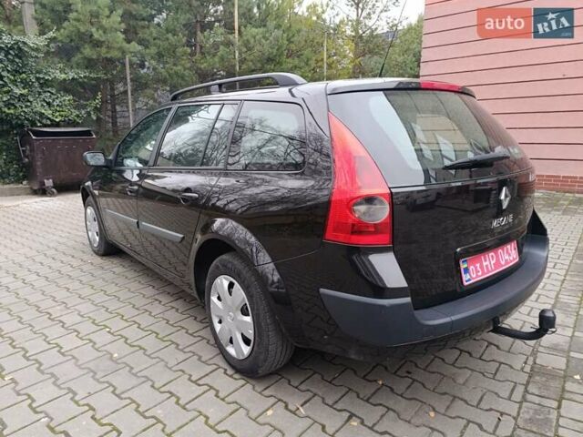 Черный Рено Меган, объемом двигателя 1.6 л и пробегом 223 тыс. км за 4399 $, фото 5 на Automoto.ua