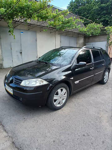 Черный Рено Меган, объемом двигателя 1.6 л и пробегом 215 тыс. км за 5000 $, фото 2 на Automoto.ua