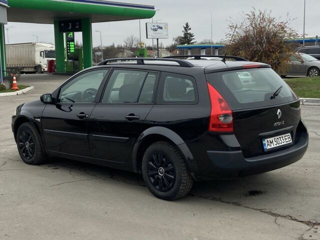 Черный Рено Меган, объемом двигателя 1.4 л и пробегом 140 тыс. км за 4900 $, фото 6 на Automoto.ua