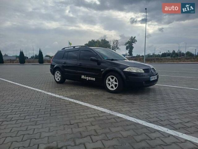 Чорний Рено Меган, об'ємом двигуна 1.6 л та пробігом 176 тис. км за 4500 $, фото 3 на Automoto.ua