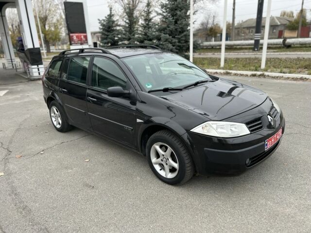 Черный Рено Меган, объемом двигателя 1.6 л и пробегом 204 тыс. км за 5199 $, фото 3 на Automoto.ua