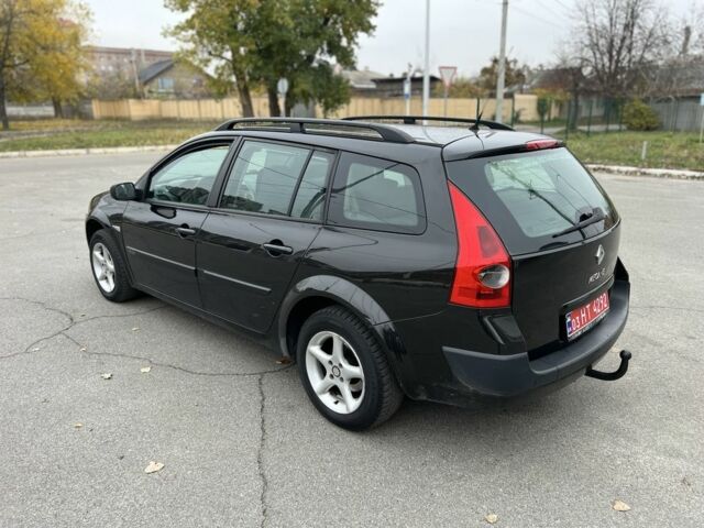 Черный Рено Меган, объемом двигателя 1.6 л и пробегом 204 тыс. км за 5199 $, фото 4 на Automoto.ua