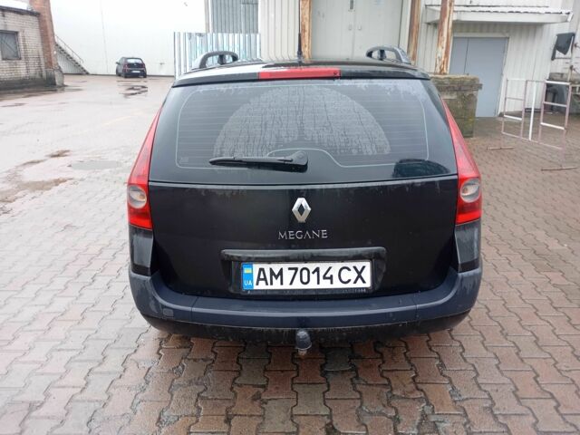 Черный Рено Меган, объемом двигателя 1.6 л и пробегом 254 тыс. км за 3700 $, фото 3 на Automoto.ua
