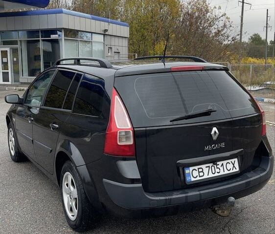 Черный Рено Меган, объемом двигателя 1.4 л и пробегом 206 тыс. км за 4200 $, фото 2 на Automoto.ua