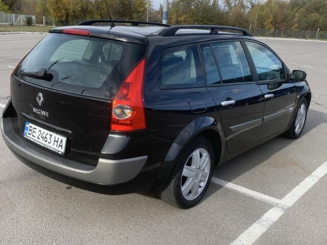 Черный Рено Меган, объемом двигателя 1.6 л и пробегом 1 тыс. км за 4500 $, фото 5 на Automoto.ua