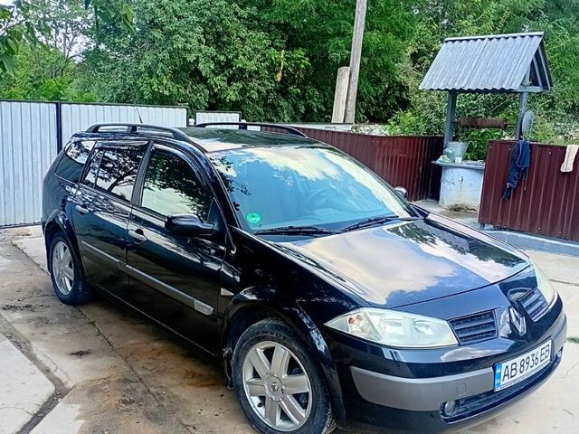 Черный Рено Меган, объемом двигателя 1.6 л и пробегом 274 тыс. км за 5000 $, фото 2 на Automoto.ua