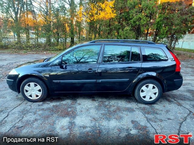 Черный Рено Меган, объемом двигателя 1.4 л и пробегом 216 тыс. км за 5000 $, фото 3 на Automoto.ua