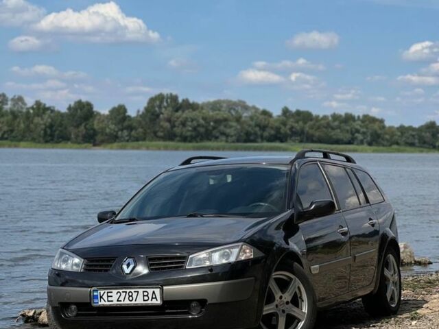 Черный Рено Меган, объемом двигателя 2 л и пробегом 270 тыс. км за 4600 $, фото 7 на Automoto.ua