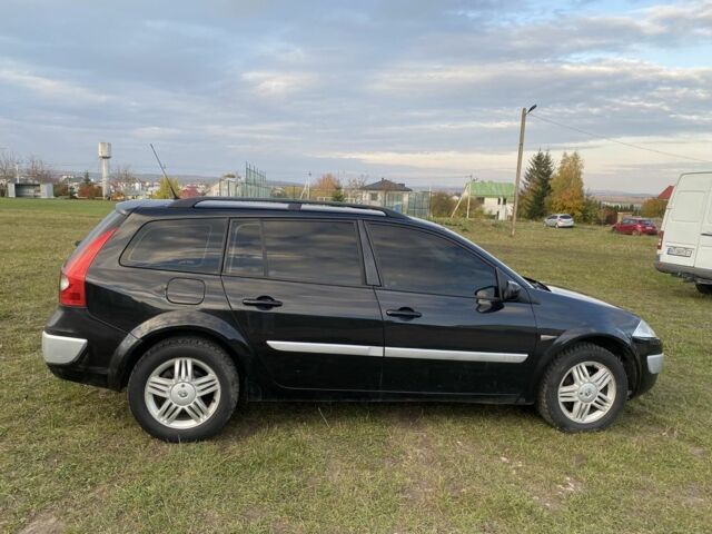 Черный Рено Меган, объемом двигателя 1.6 л и пробегом 290 тыс. км за 3750 $, фото 1 на Automoto.ua