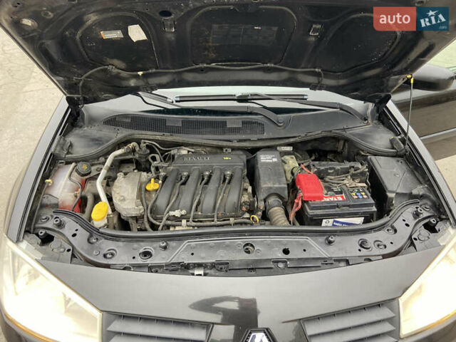 Черный Рено Меган, объемом двигателя 1.4 л и пробегом 140 тыс. км за 4900 $, фото 14 на Automoto.ua