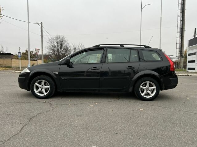 Черный Рено Меган, объемом двигателя 1.6 л и пробегом 204 тыс. км за 5199 $, фото 1 на Automoto.ua