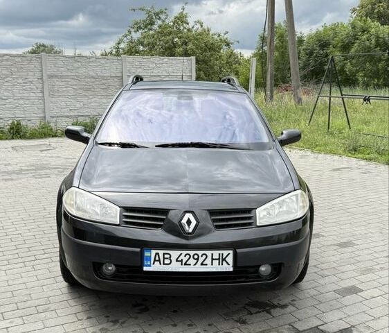 Черный Рено Меган, объемом двигателя 1.6 л и пробегом 216 тыс. км за 5300 $, фото 1 на Automoto.ua