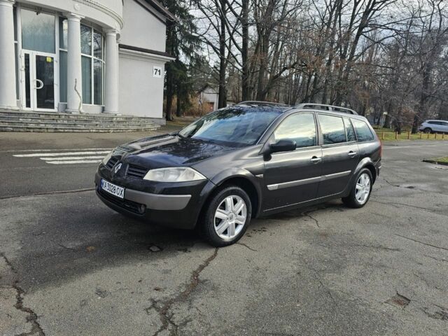 Черный Рено Меган, объемом двигателя 1.5 л и пробегом 200 тыс. км за 3200 $, фото 3 на Automoto.ua