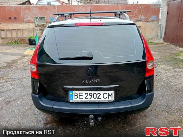 Чорний Рено Меган, об'ємом двигуна 1.6 л та пробігом 229 тис. км за 4500 $, фото 5 на Automoto.ua