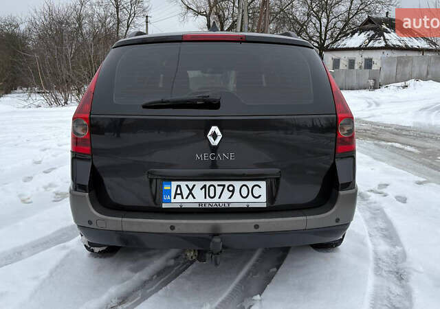 Черный Рено Меган, объемом двигателя 1.6 л и пробегом 280 тыс. км за 5700 $, фото 5 на Automoto.ua