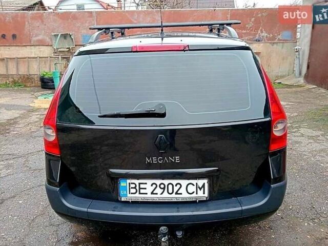 Черный Рено Меган, объемом двигателя 1.6 л и пробегом 229 тыс. км за 4500 $, фото 4 на Automoto.ua