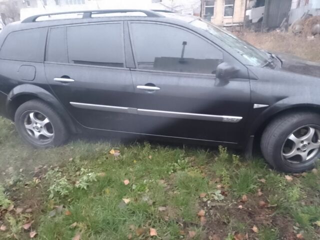 Черный Рено Меган, объемом двигателя 2 л и пробегом 584 тыс. км за 3800 $, фото 1 на Automoto.ua